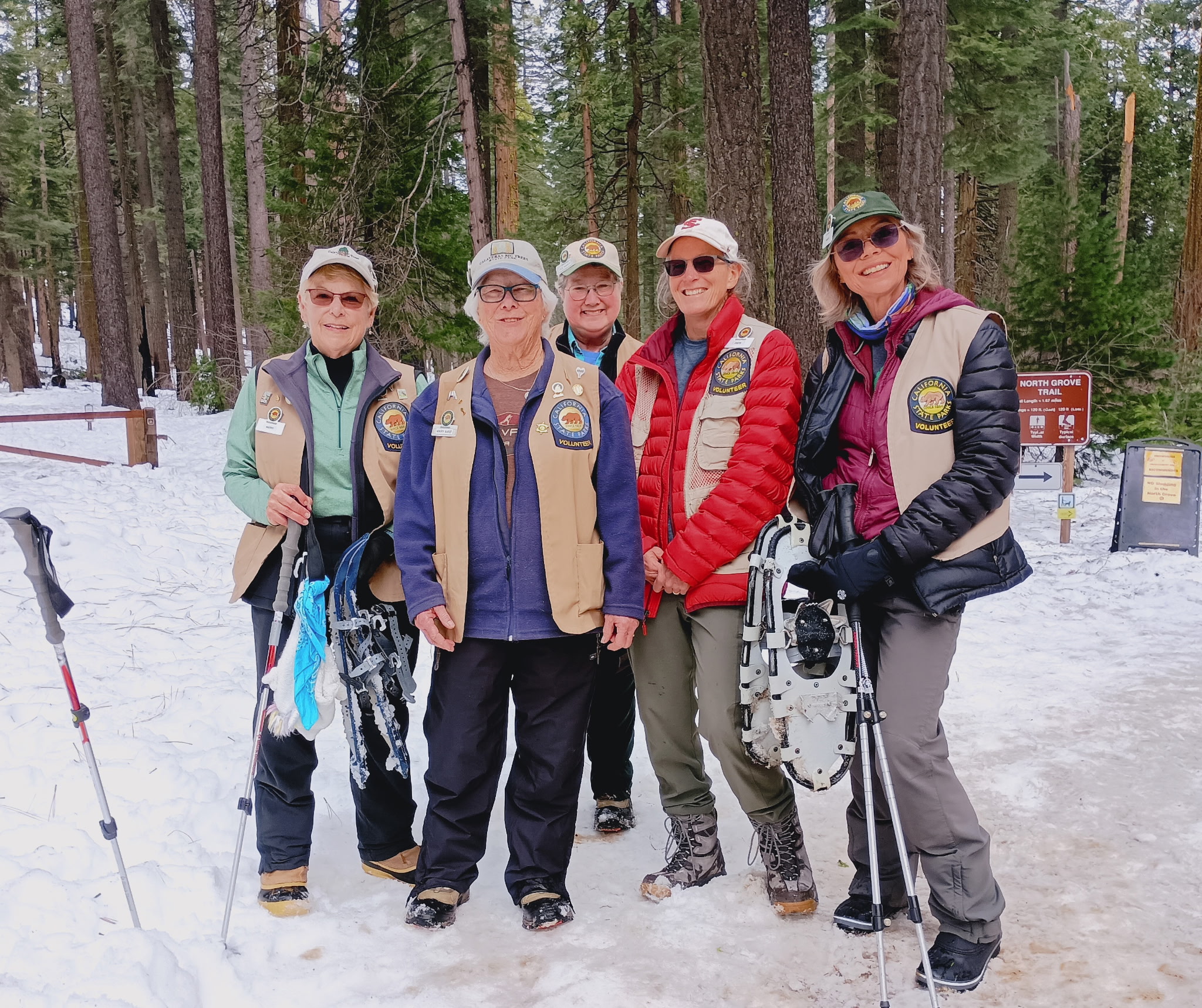Snowshoe guided hike